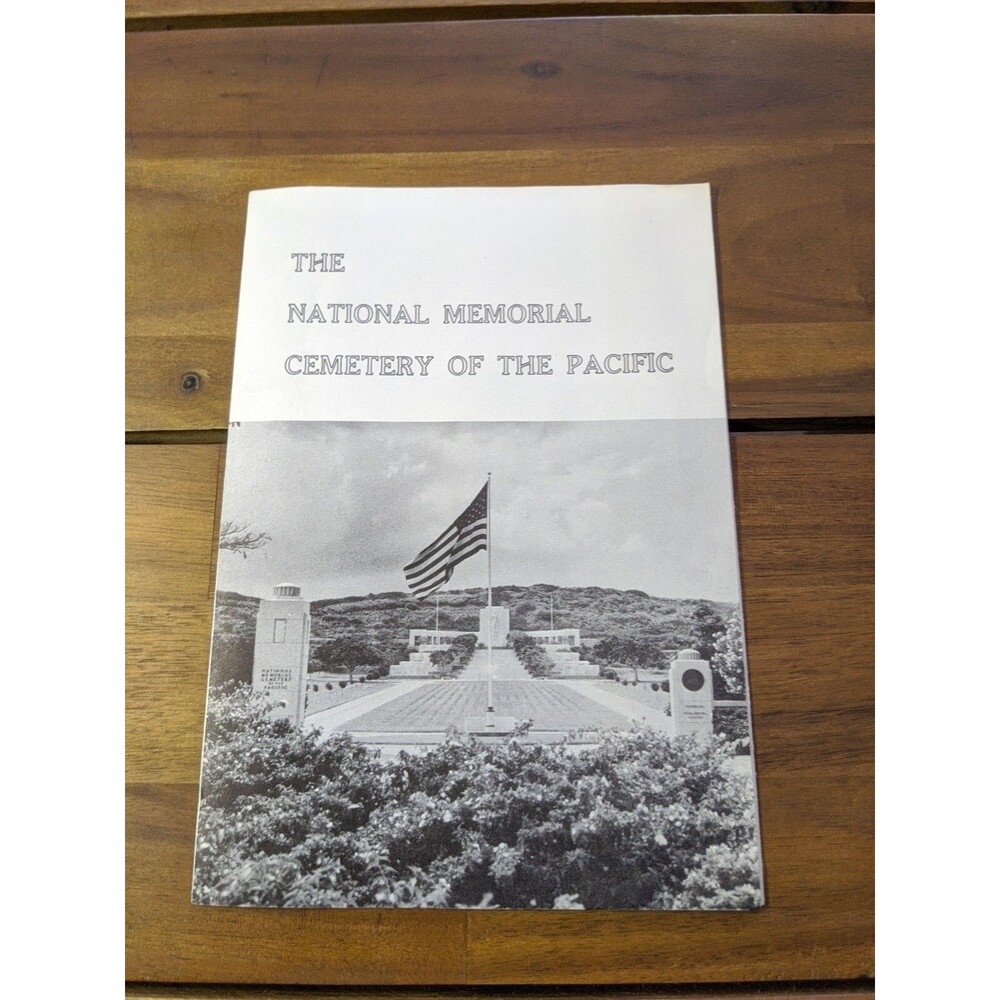 Vintage Hawaii The National Memorial Cemetery Of The Pacific Brochure